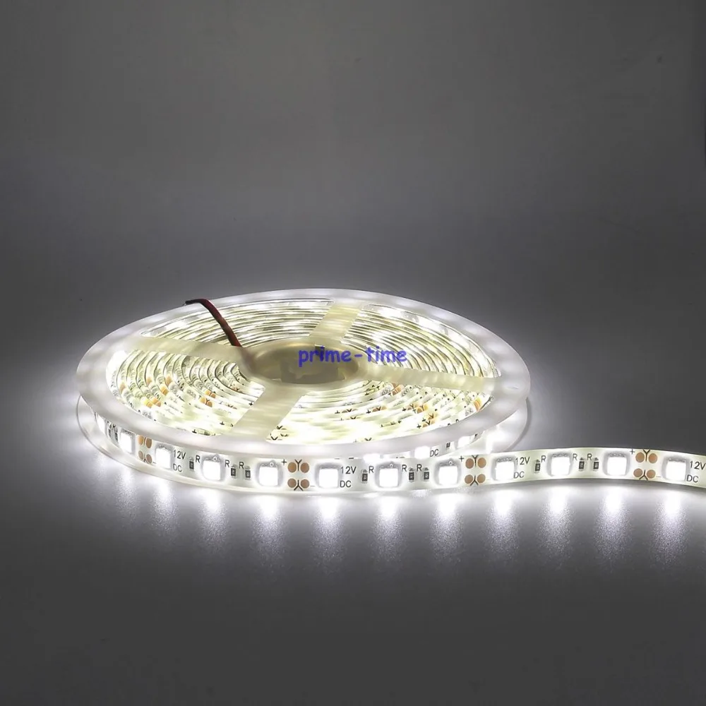 Оптовая продажа 10x5 М 5050 SMD натуральный белый 4000 4500k Светодиодная лента DC12V 60led/M