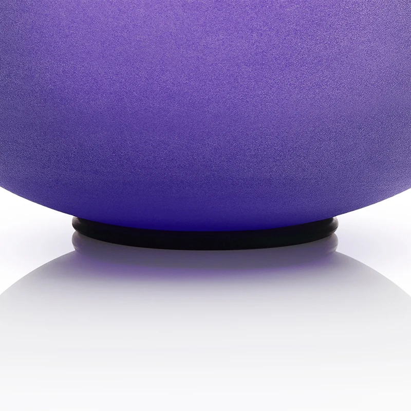 TOPFUND A # Pineal Чакра кварцевый Поющий чаша voilet Цветной Кварцевый матовый 10&quot|bowl