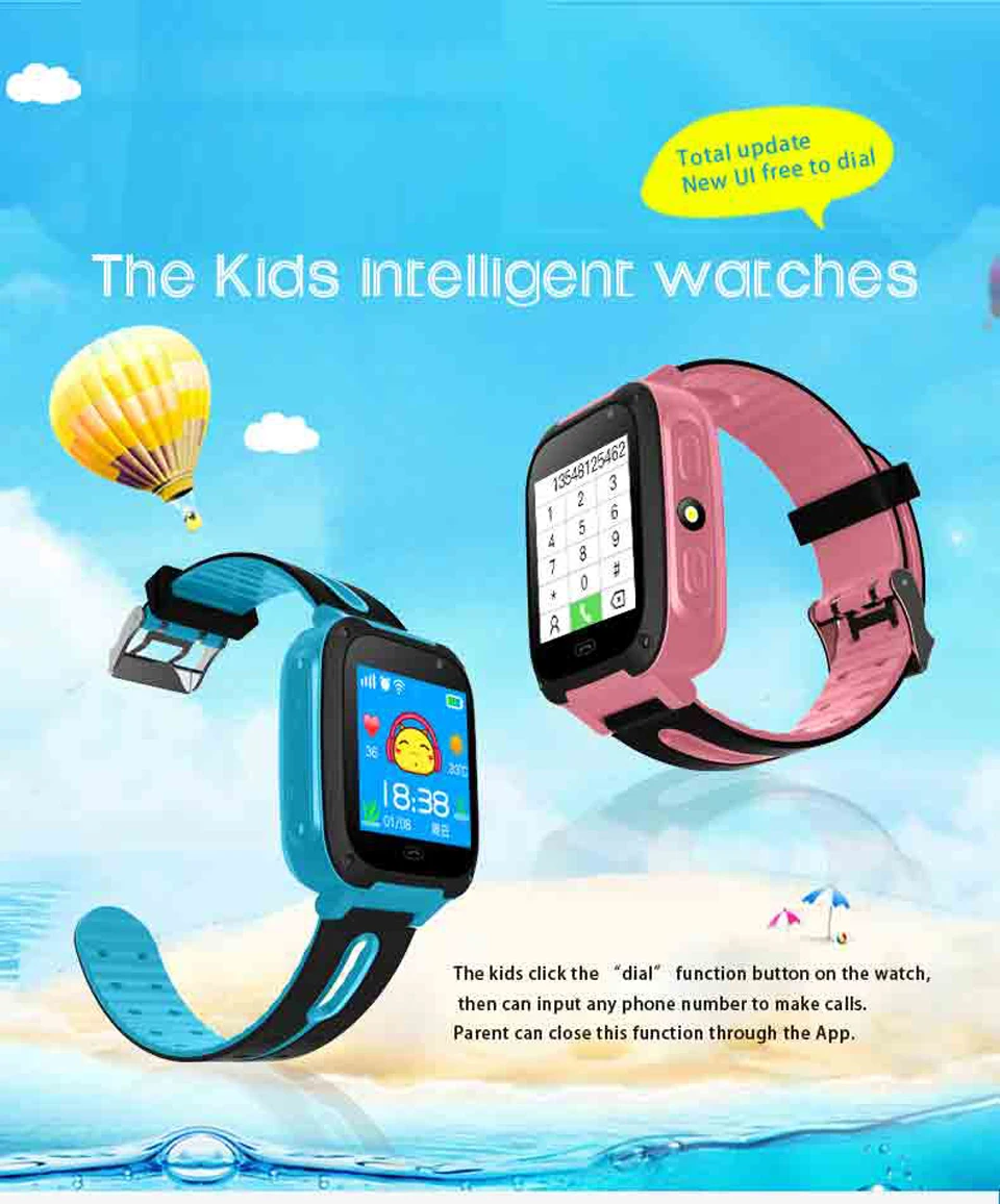 Смарт трекер детские часы Детские наручные Q528 Q9 детская камера SOS Вызов Smartwatch для