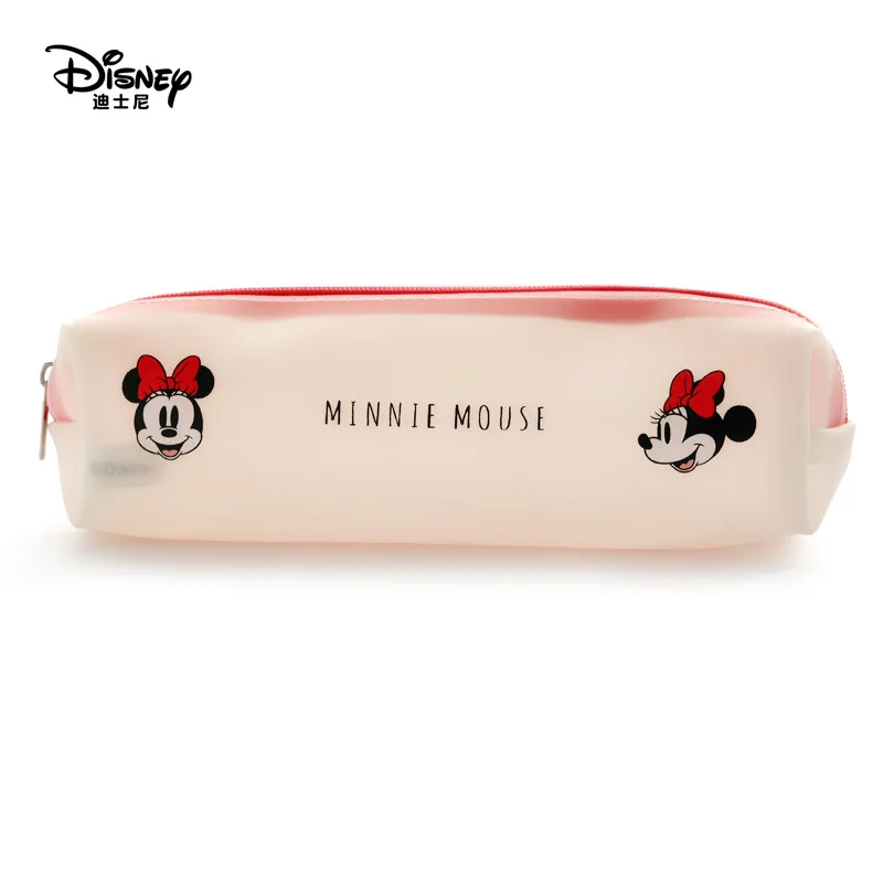 Портативная ручка-карандаш Disney Minnie Mouse мультяшная сумка для хранения