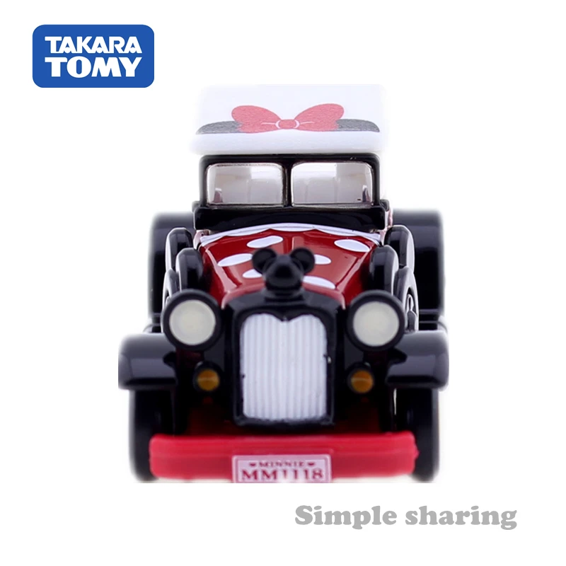 Takara Tomy Tomica DM 11 Disney моторы Минни Мышь автомобиля игрушки аниме Рисунок