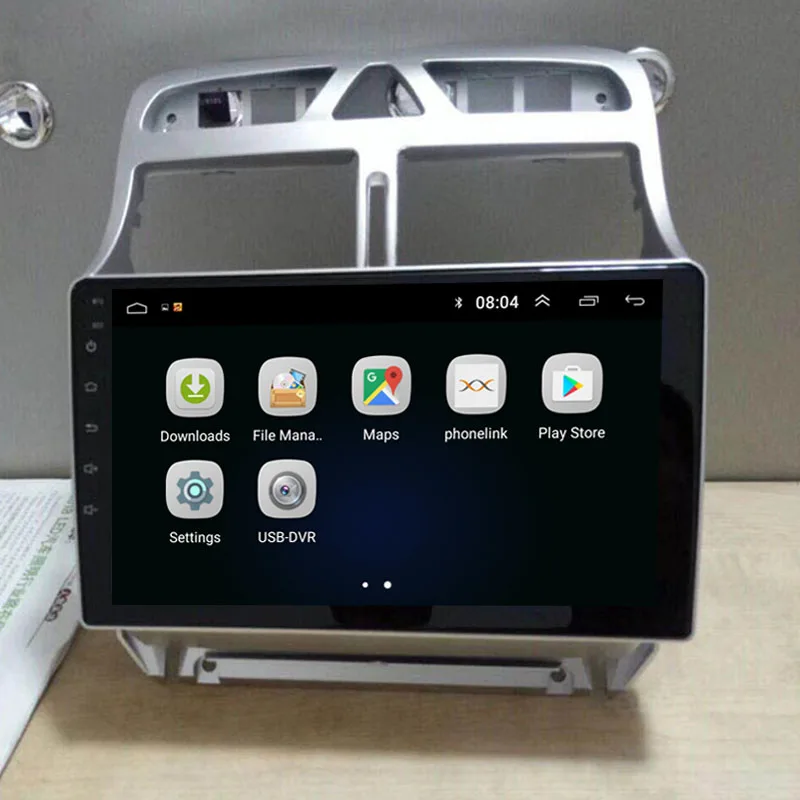 9 &quot2.5D ips Android 8 1 Автомагнитола стерео для peugeot 307 2004 2005 2006 2013 с gps