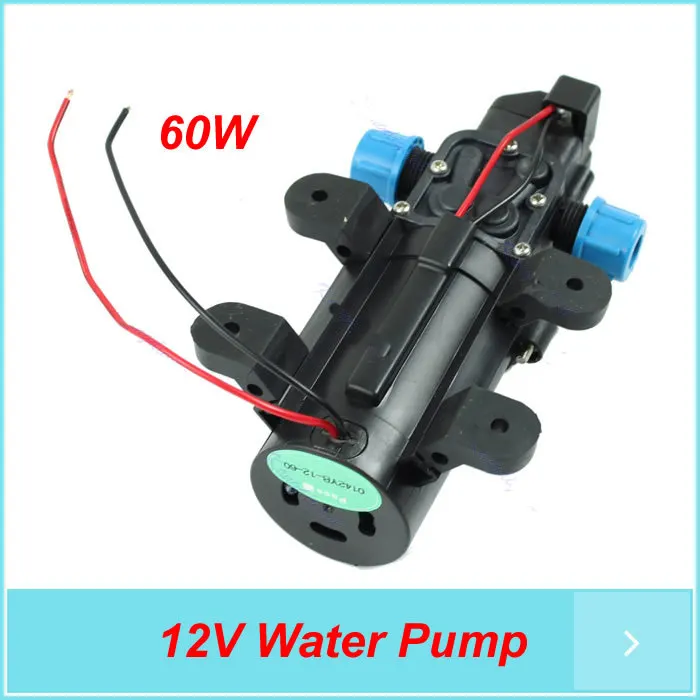 Водяной насос высокого давления 12 В постоянного тока 5 л/мин 60 Вт автоматический
