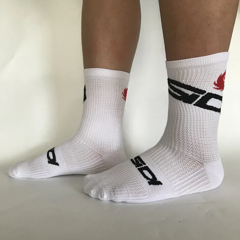 Мужские Женские езда на велосипеде Носки велосипедные дышащие спортивные носки