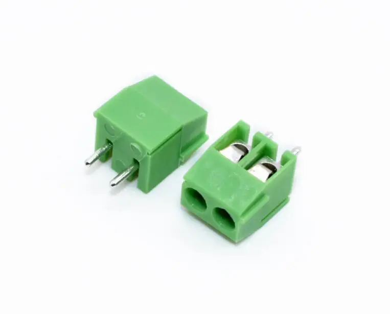 100 шт. 2 Pin KF350 винтовой клеммный блок разъем 3 5 мм Шаг 300 В 10A KF350-2p | Дом и сад