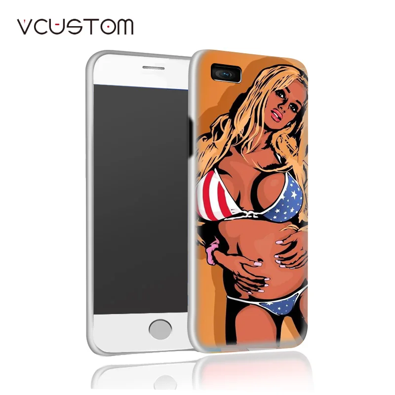 Vcustom заманчиво человек мультфильм богиня девушка Белый Жесткий чехлы для Ipod Touch 4