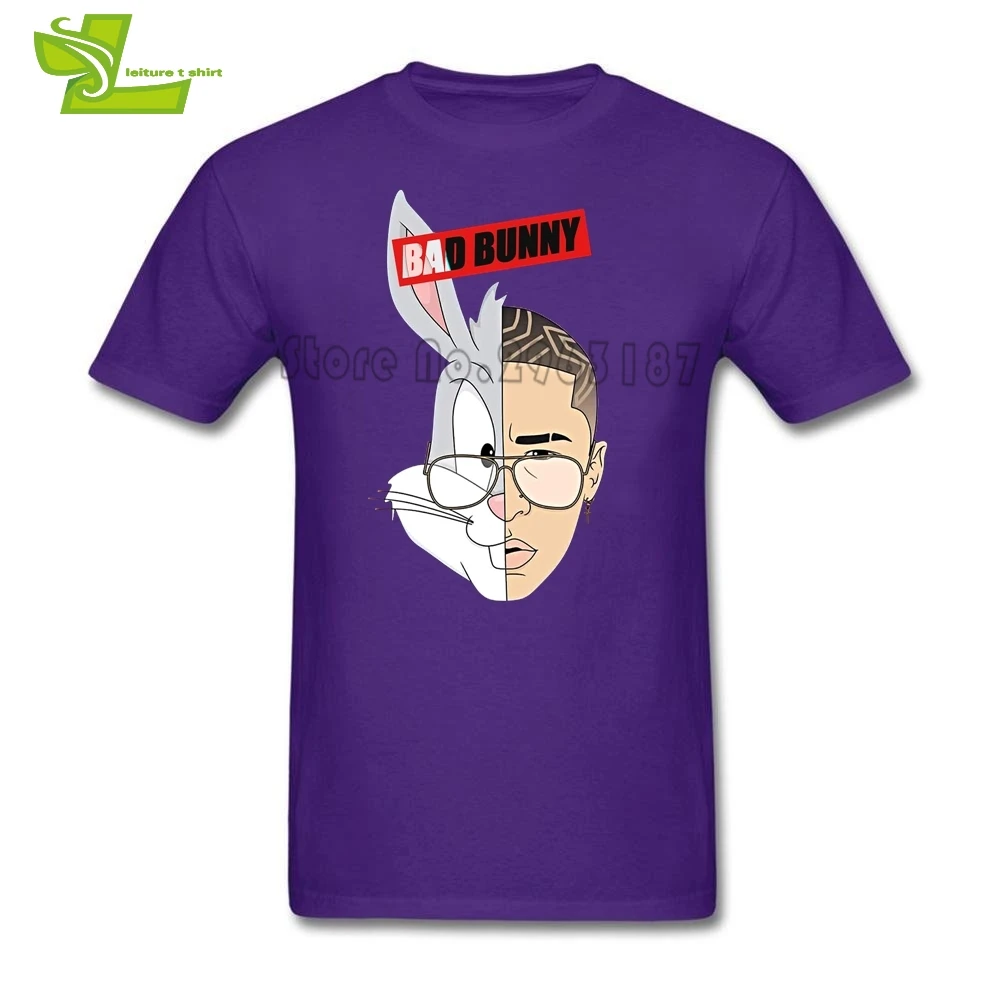 Футболка Bad Bunny Новейшие Уникальные футболки для подростков Модные свободные