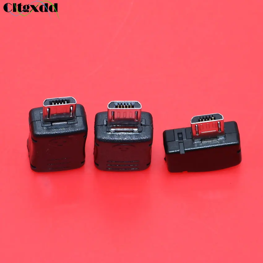 Cltgxdd 1 шт. 5 контактный разъем Micro USB типа папа длинный/короткий/изогнутый V8 порт