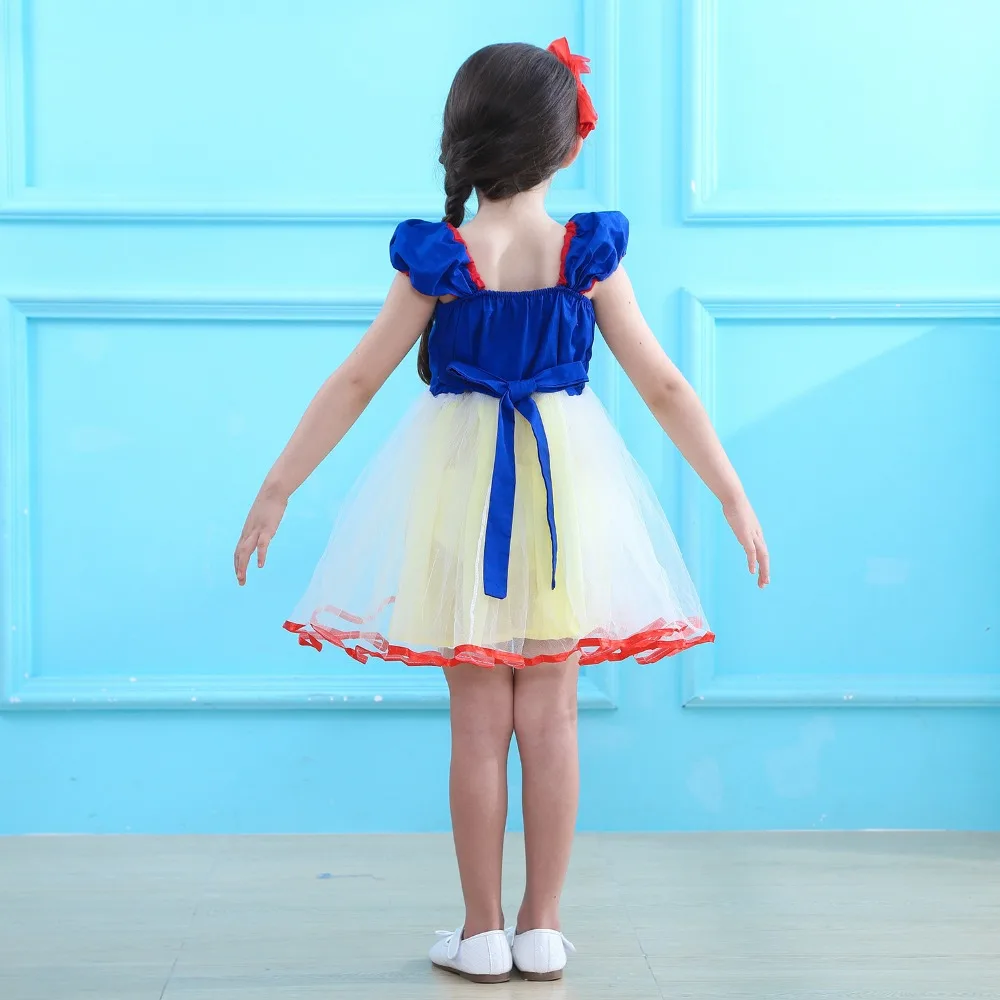 Новинка лета 2018 одежда для выступлений девочек платье принцессы танцев