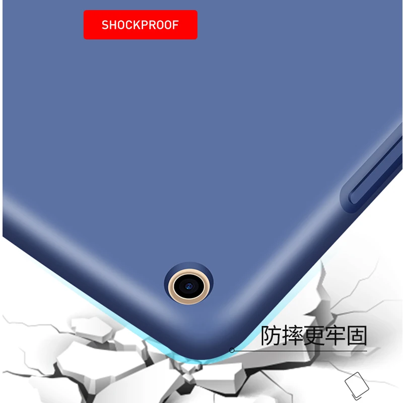Для Xiaomi Mi Pad 4 Plus Чехол Мягкий ТПУ+ ПУ кожа трехслойный бизнес защитный чехол для Xiaomi Mi Pad 4 Plus 10,1 дюймов