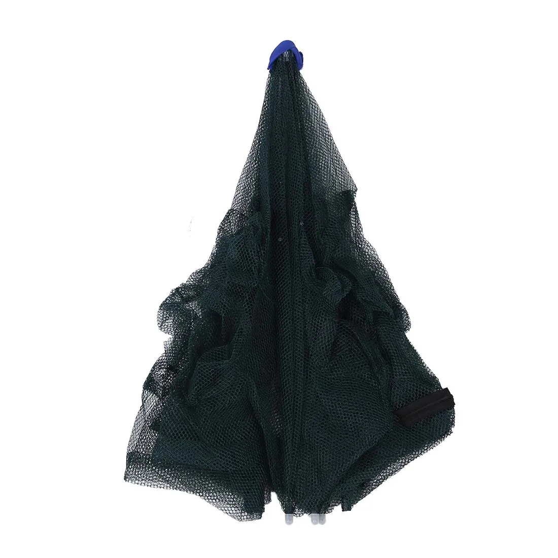SEWS-Trap Net Fishing Camaron Cage Portable Umbrella Style Foldable with 12 Holes Green | Спорт и развлечения