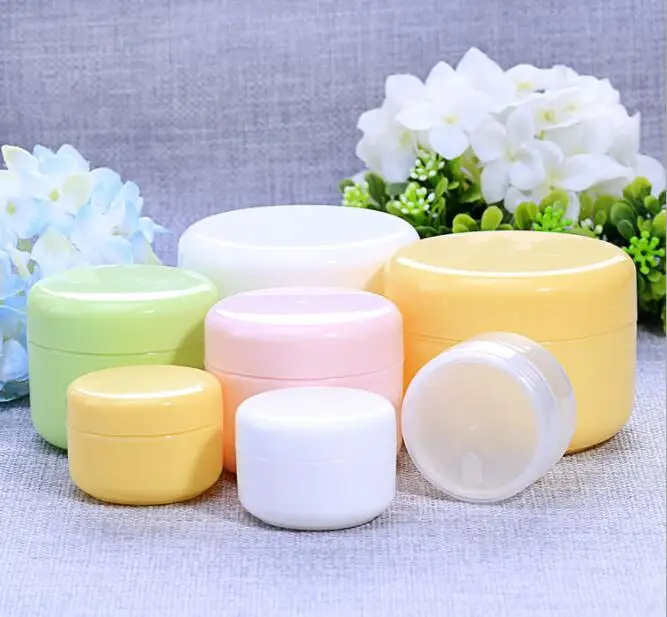 Многоразовые бутылки 10 г/20 г/50 г/100 г пластиковая пустая банка для макияжа