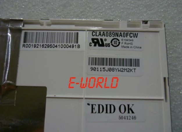 

Original LCD screen CLAA089NA0FCW free shipping