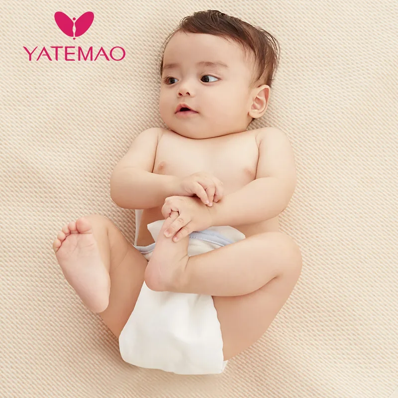 Многоразовые детские подгузники YATEMAO 6 шт. тканевые вкладыши для подгузников