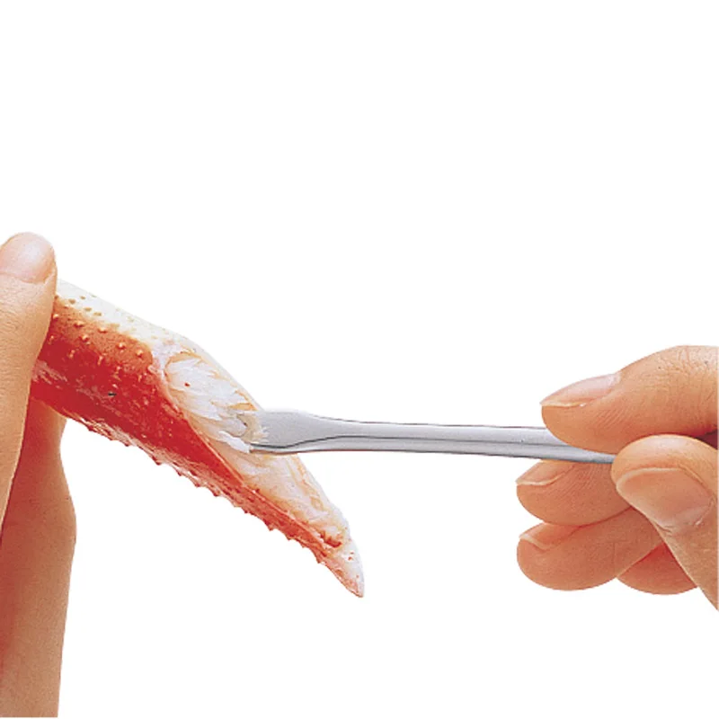 

2pcs/lot Stainless Steel Seafood Forks Spoons Crab Lobster Puller Kitchen Tools