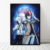 home decor 5d diamond picture embroidery bungou stray dogs painting anime wall art full square drill cross stitch gift handmade