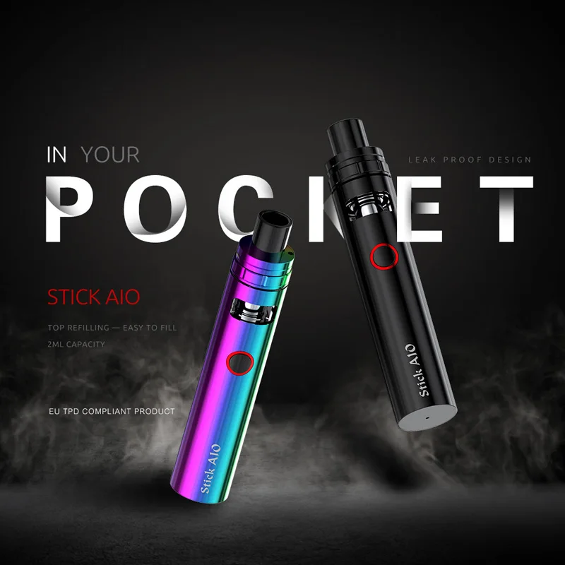 Электронная сигарета SMOK Vape Pen Stick Aio Kit электронная EVOD E кальян набор испаритель VS EGO