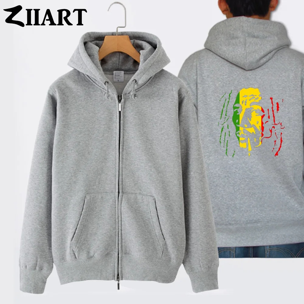 Bob marley курительная сигарета парная одежда мужские хлопковые пальто с капюшоном