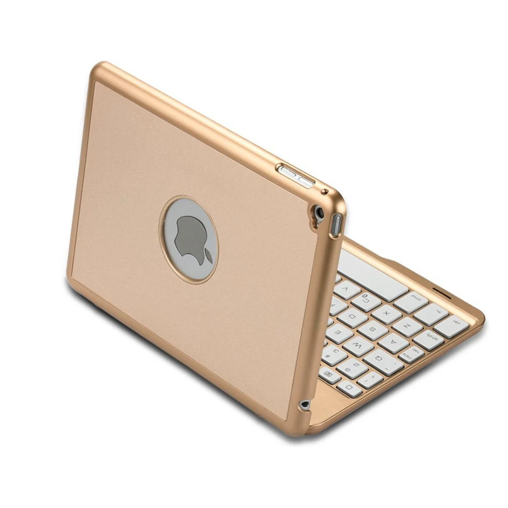 Для iPad mini 2/3/4/5 2 в 1 тонкий 7 цветов Светодиодная подсветка раскладушка умная