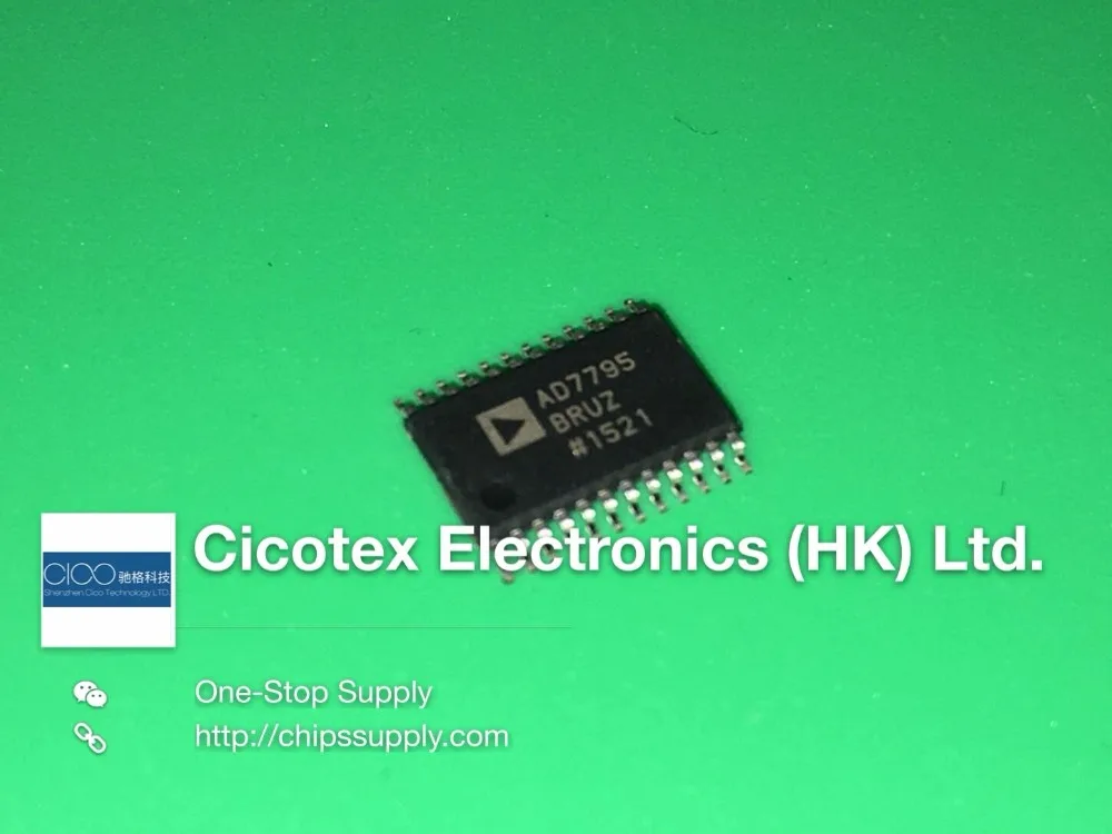 

2pcs/lot AD7795BRUZ TSSOP24 IC ADC 16BIT 6CH LOW-PWR 24TSSOP