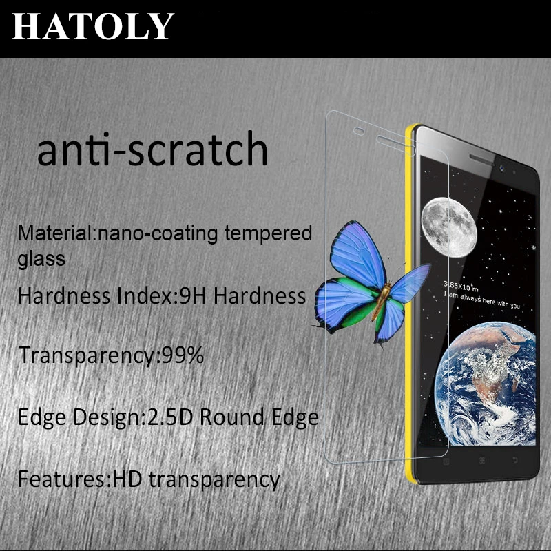 Закаленное стекло для Lenovo Lemon K3 Note 2 шт. ультратонкая Защита экрана 5 дюйма пленка