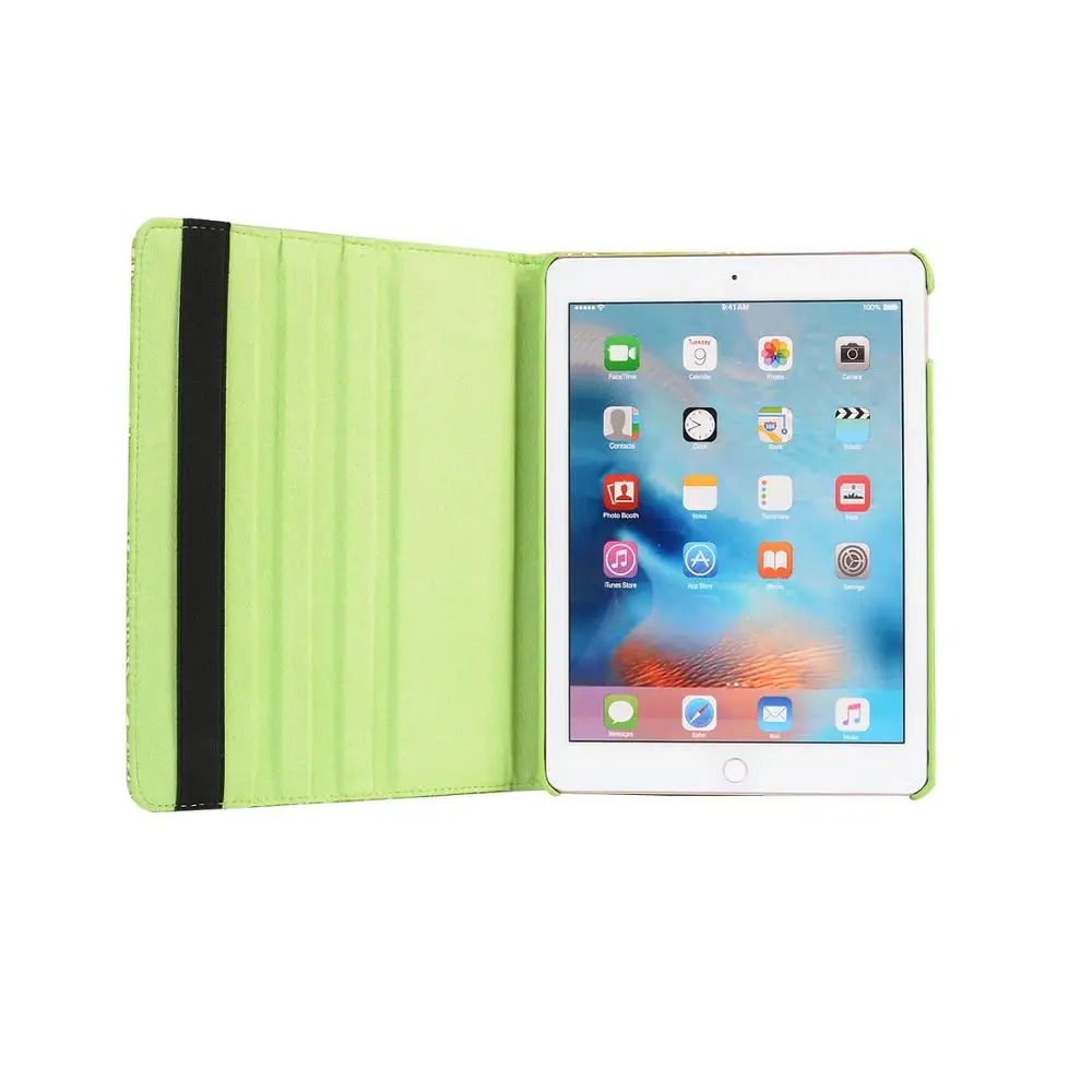 Кожаный 360 Вращающийся чехол для Apple ipad 9,7 дюймов Air/Air 2 retina чехол ультра тонкий Авто сон для нового ipad крышка