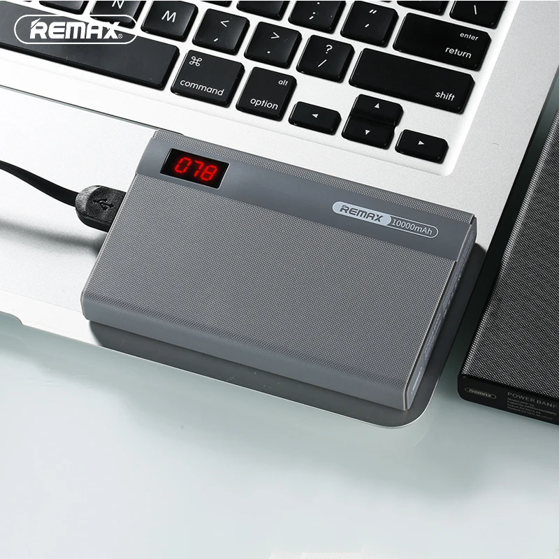 Remax RPP 53 Powerbank 10000 мАч Dual USB внешний аккумулятор 18650 для Iphone se Xiaomi redmi 4x портативная
