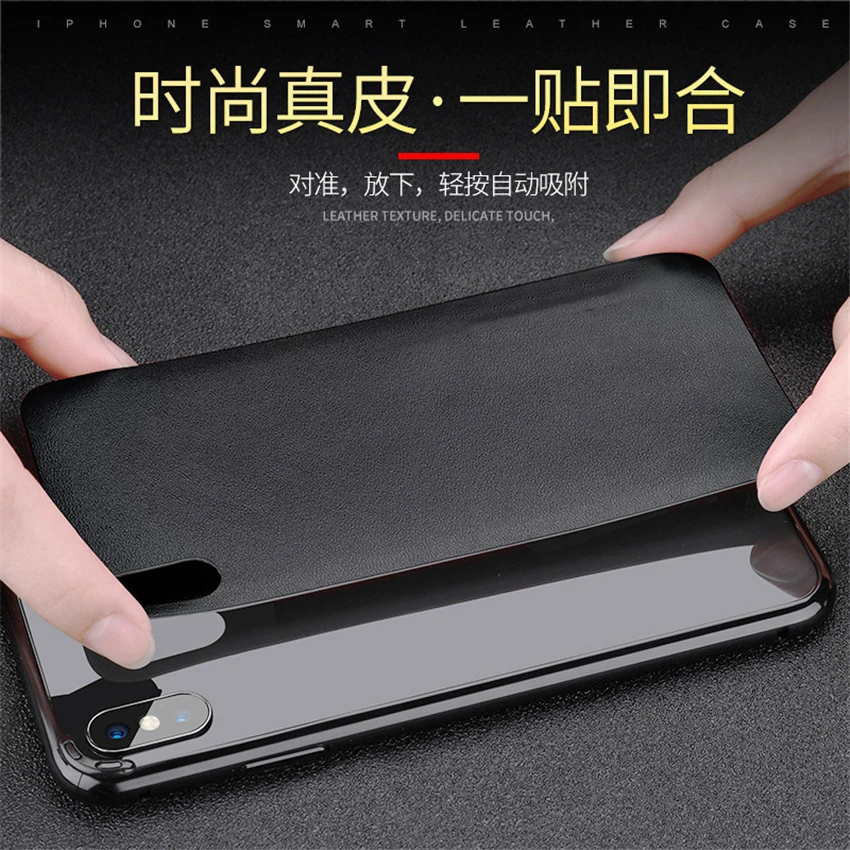 Чехол для телефона из натуральной кожи iPhone 6 7 8 plus съемная рамка мягкие чехлы