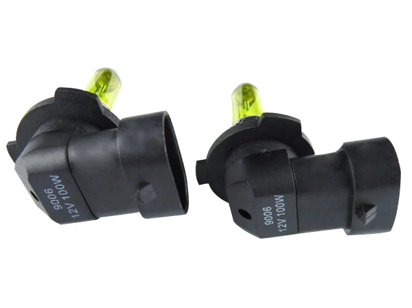 2x3000 K желтый 9006 HB4 12V 100W Ксеноновые галогенные лампы высокой низкой HOD луч |