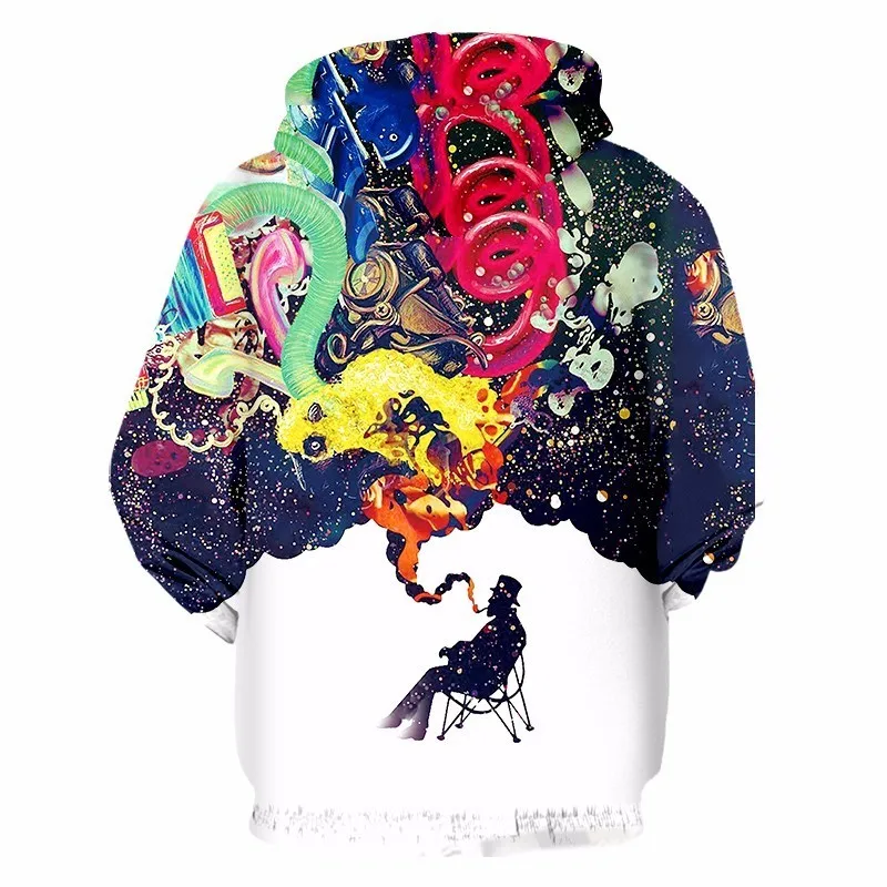 OGKB Новинка весна осень мужские/женские 3d печатные фиолетовые улыбающиеся