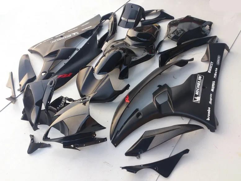 Комплект обтекателей под давлением для YAMAHA YZFR6 06 07 YZF R6 YZF600 2006 2007 ABS матовые и