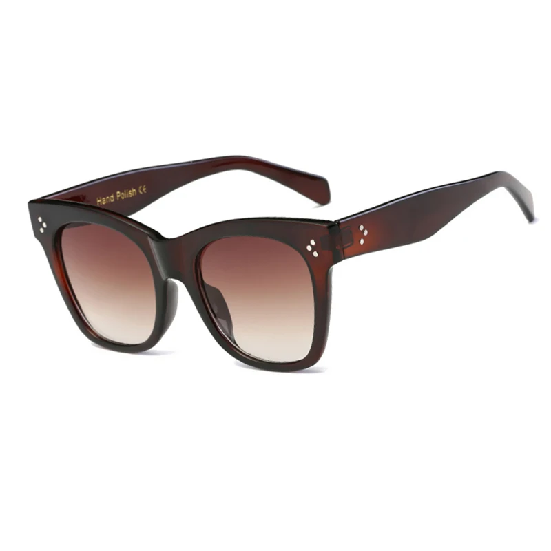 Elot Мода 2017 г. кошачий глаз Солнцезащитные очки для женщин Для Роскошные Брендовая