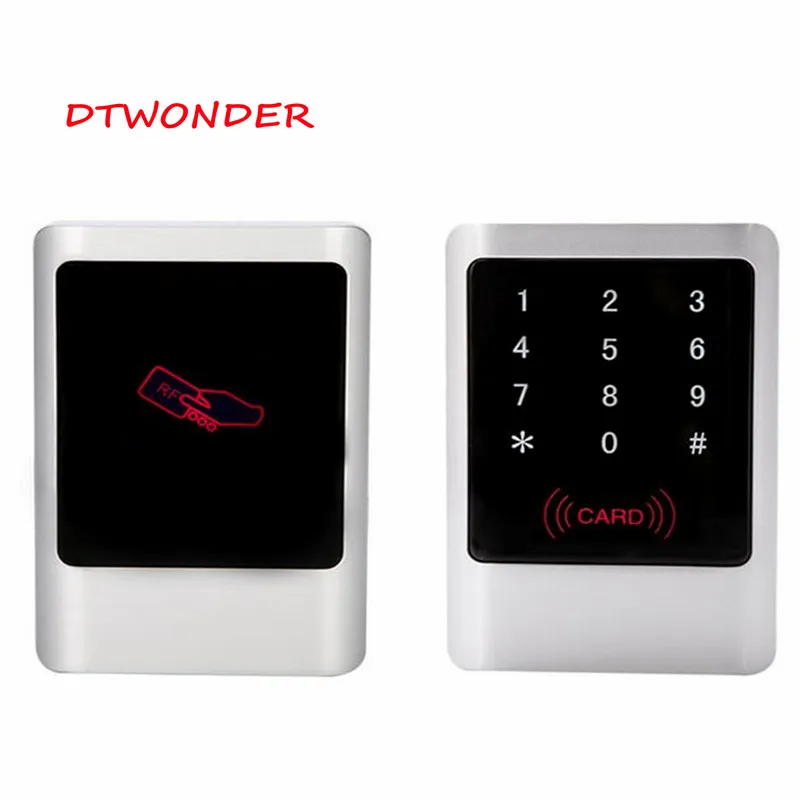 DTWONDER RFID считыватель смарт карт металлический сенсорный экран 125 кгц для системы