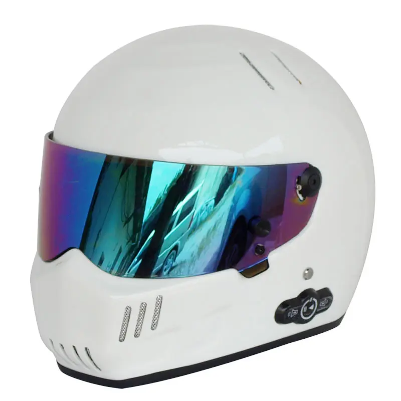 

Discount Hot sell new design stereo music bluetooth simpson Starwars Helmets ATV-6 Motorcycle Racing helmet Exported to Japan