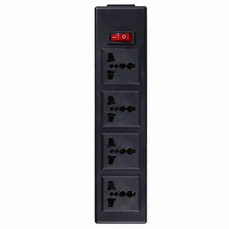 Сетевой фильтр PDU универсальная розетка с 4 отверстиями защитой от перегрузки