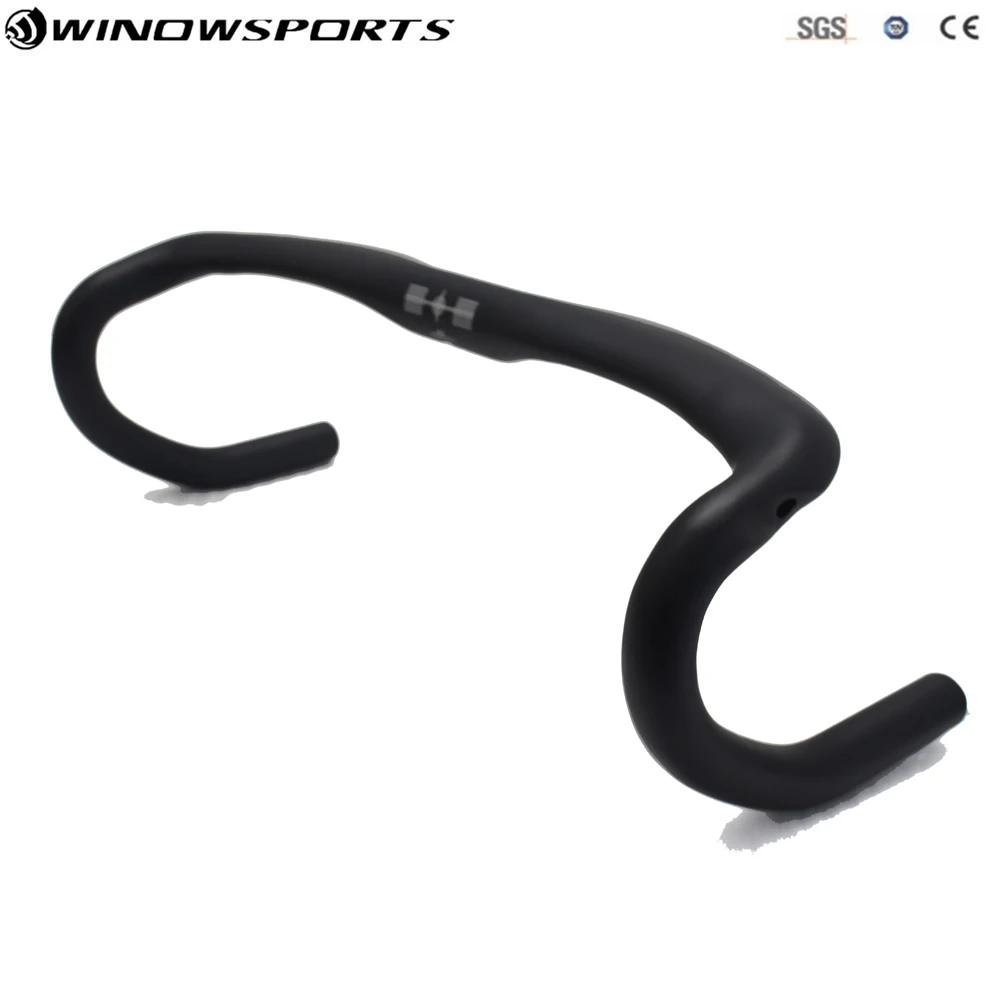 Аэрокарбоновый руль Road UD матовый/глянцевый ультралегкий углеродный для