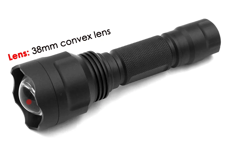 Масштабируемые nichia 365nm uv led фонарик мощный 3 Вт 6 ультрафиолетовый свет Манта C8s