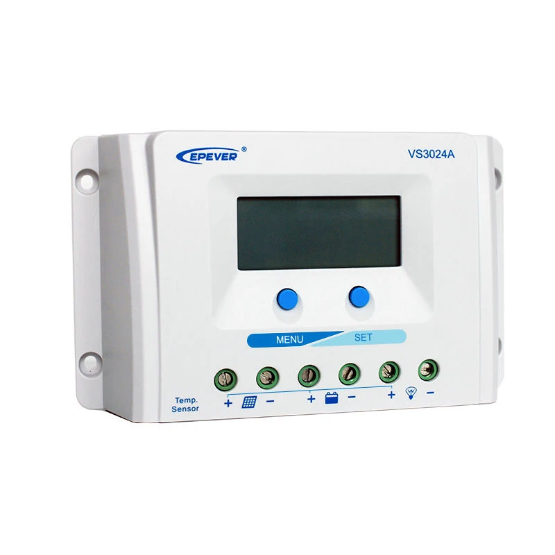 Регулятор солнечного заряда EPSOLAR VS1024A LCD 10A 12V 24V PWM с ЖК дисплеем несколько режимов