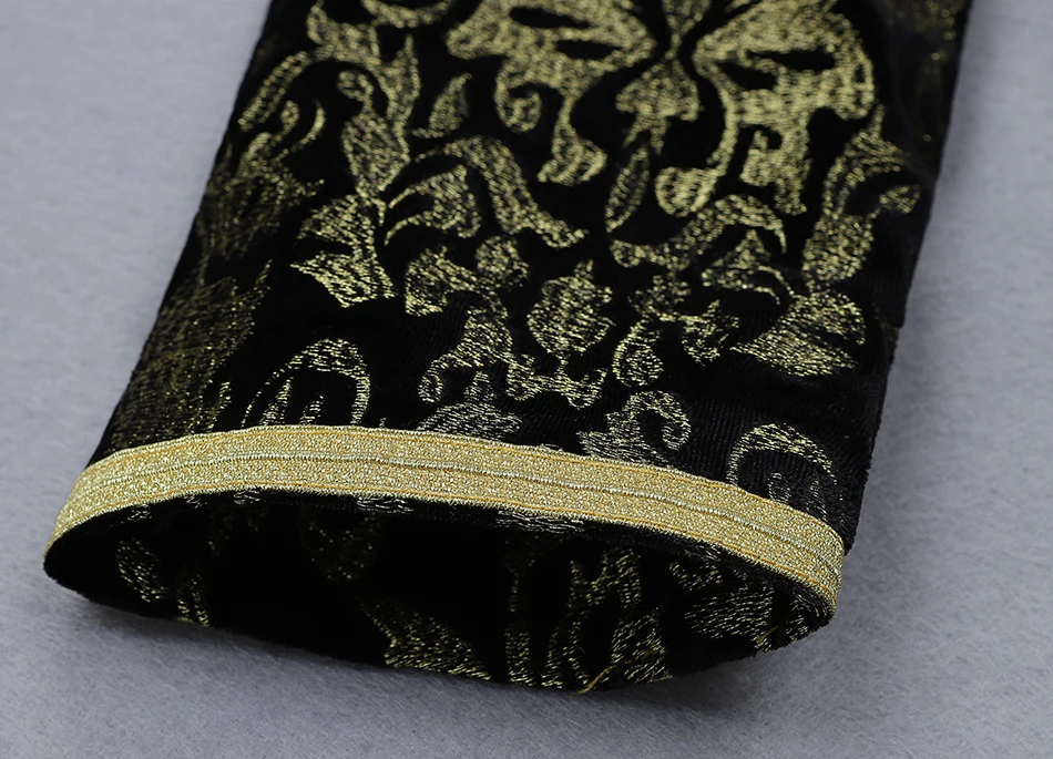 Seamyla High Quality Runway Dress Women New Fashion Floral Embroidery Vintage Long Dresses Winter Black Evening Party Dress