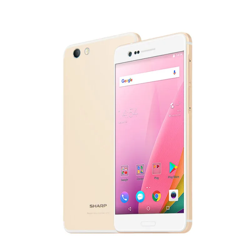 Оригинальные Sharp z3 4 Гб + 64 Snapdragon652 Octa core 5 7 дюймов 16MP 2540*1440 3100 мАч Android 0 4G LTE