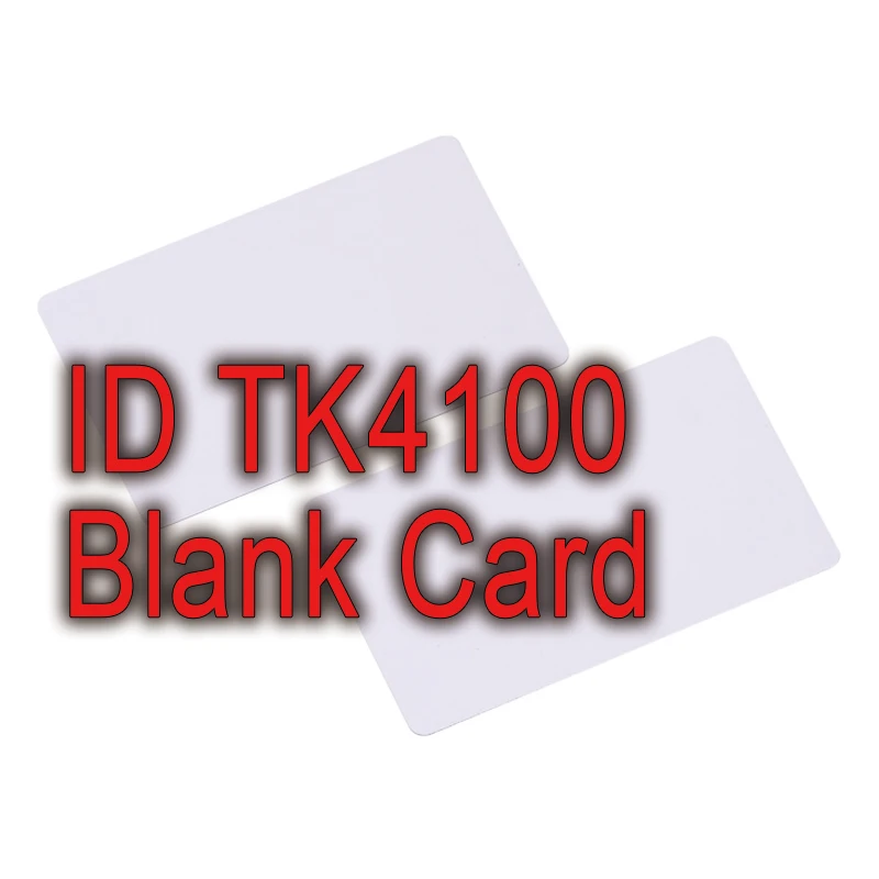 Только для чтения Tk4100 125 кГц бесконтактная рчид пустые карты с наложения печати