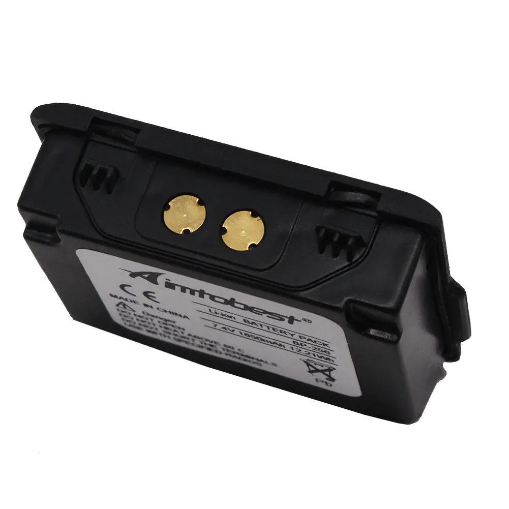 BP 256 BP256 1650mAh литий ионный аккумулятор высокой емкости для Icom радио IC 92AD E92D ID