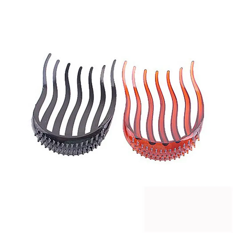 1 шт. пушистая расческа для хвоста вставки из пластика декоративные инструменты 2