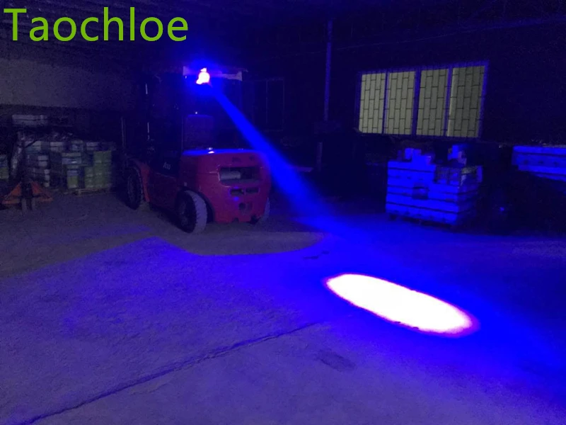 9-80V 3 ''красный синий 12v 48v 64v 20 Вт Светильник Автомобиля Шахтерский фонарь светодиодный вилочный погрузчик светильник с вилочным захватом кран сфокусированного луча к Linde Hyster цилиндровый дверной замок