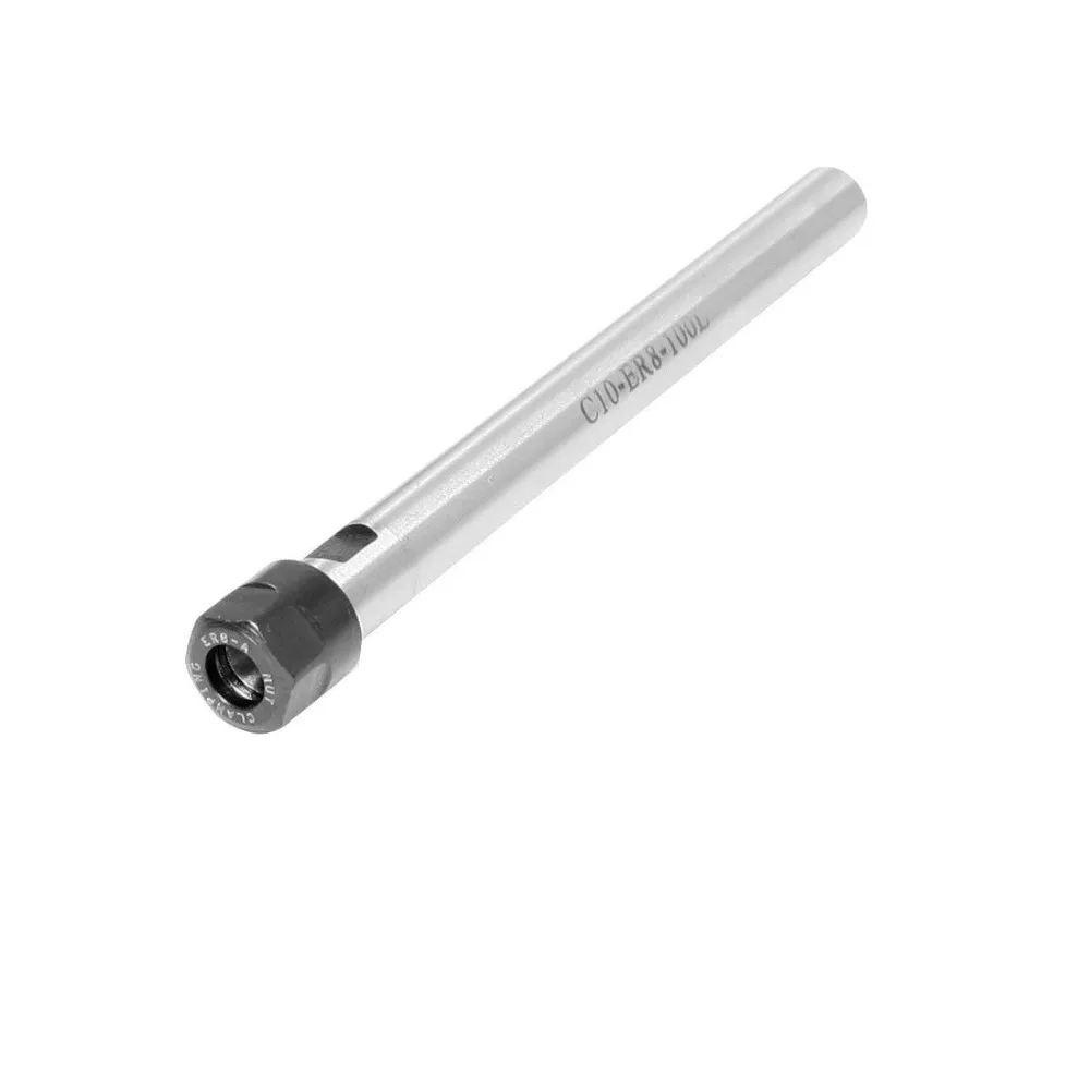 

1PCS Straight Collet Chuck CNC Milling Lathe Extension Rod C10-ER8-100L