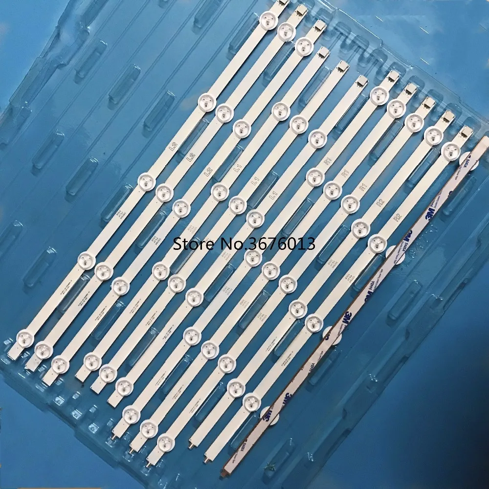 12 шт./компл. R1 L1 R2 L2 Идеальная замена светодиодной ленты для подсветки 47 дюймов 6916L