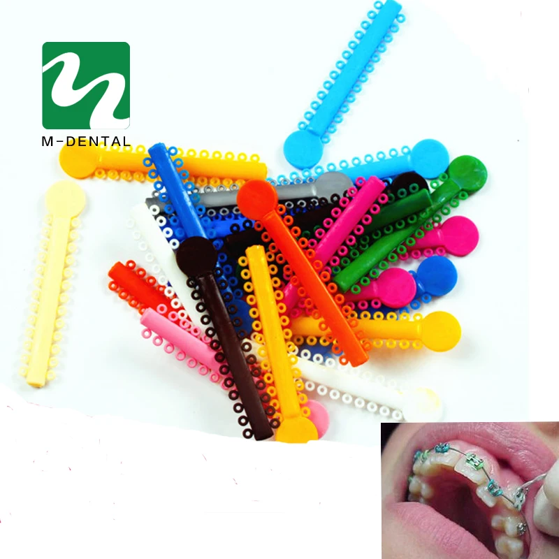 40 шт. пластмассовые эластичные ленты для отбеливания зубов| |