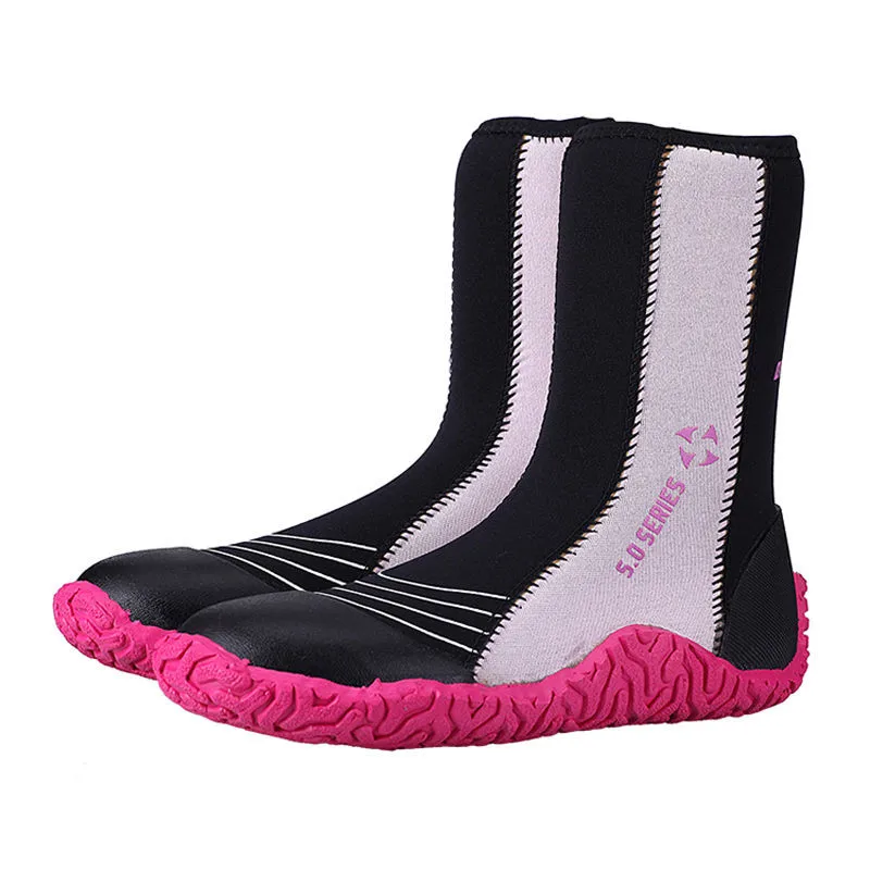 Неопреновые ботинки для мужчин 5 мм|kayaking wetsuit|neoprene kayakneoprene surf boots |