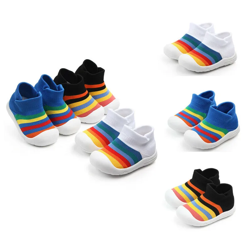 

PUDCOCO Fashion Colorful Baby Girl Boy weiche Sohle Kleinkind Infant Sneaker Schuhe Prewalker Anti-Rutsch First Walkers 0-18M