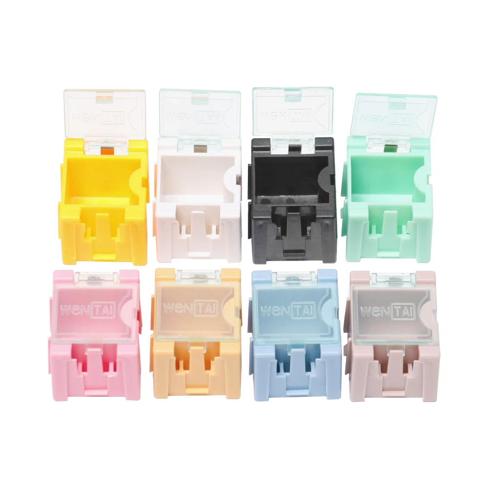5Pcs SMD SMT Component Container Storage Boxes Electronic Case Zit Automatically Pops Up Patch Box Home Supplies | Дом и сад